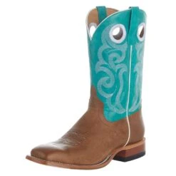Horsepower Men`s Sugared Tang 10in. Green Vermonth Top Cowboy Boot