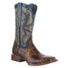 Tanner Mark Boots Men`s Hand Tool Jungle 12` Volcano Azul Top Square Toe Boot -Western Cowboy Supplies 154815 default l