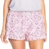 P.J. Salvage Women's PJ Blush Bandana PJ Shorts