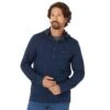 Wrangler Men's Lightweight Popover Jacket Majolica Blue -Western Cowboy Supplies 156442 default l
