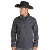 Panhandle Men's Powder River Navy Conceal Carry Rodeo Jacket -Western Cowboy Supplies 156651 default l