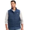 Ariat Men's Gray Elevation Insulated Steely Vest -Western Cowboy Supplies 157132 default l