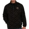 Cinch Men's Aztec Print Quarter Snap Fleece Pullover -Western Cowboy Supplies 158269 default l
