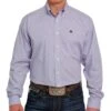 Cinch Men's Purple And Black Print Button-Down -Western Cowboy Supplies 158841 default l