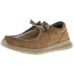 Roper Men's Chillin Low Tan Leather Casual Shoe