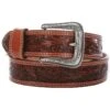 Men's Tan 1 1/2 Tooled Belt -Western Cowboy Supplies 15929 default l