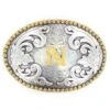 M&F N Initial Belt Buckle -Western Cowboy Supplies 15959 default l
