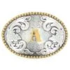 M&F A Initial Belt Buckle -Western Cowboy Supplies 15973 default l