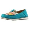 Ariat Women's Suede And Turquoise Serape Cruiser -Western Cowboy Supplies 159859 default l