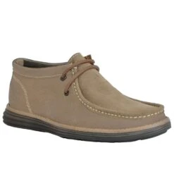 Roper Men`s Wyatt Tan Suede Chukka