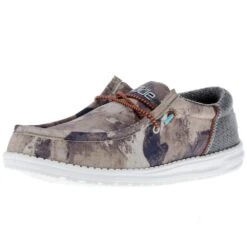 Heydude Men`s Hey Dude Wally Funk Sage Camo