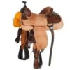 Martin Saddlery Martin Saddlery Weathered Antique & Dark Framed 1/4 Tooled Team Roper -Western Cowboy Supplies 160473 default l