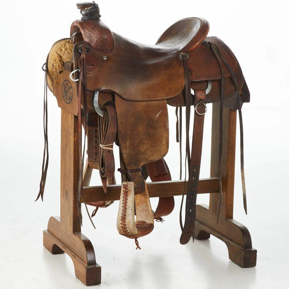 NRS Used 15.5 Cactus Saddlery Ranch Roper 3 NRS Used 15.5 Cactus Saddlery Ranch Roper