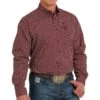 Cinch Men's Geometric Print Button-Down Shirt -Western Cowboy Supplies 161485 default l