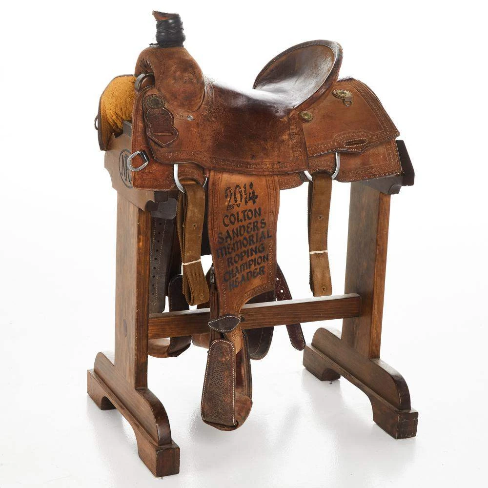 NRS Used 15in Tod Slone Trophy Team Roper 3 NRS Used 15in Tod Slone Trophy Team Roper