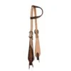Professionals Choice Professional ' S Black Floral Roughout Single Ear Headstall -Western Cowboy Supplies 163014 default l