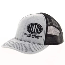 NRS Ride Ready Heather Grey And Black Cap