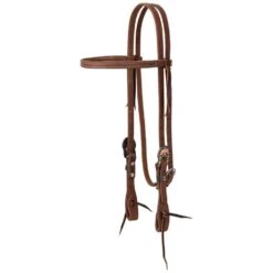 Weaver Leather ProTack Thunderbird Heel Buckle Browband Headstall