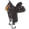 Tomahawk Black Roughout 14 Inch Lightweight Barrel Saddle With Buckstitch -Western Cowboy Supplies 166285 default l