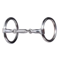 Professionals Choice Pro Three Piece O-Ring Snaffle Bit
