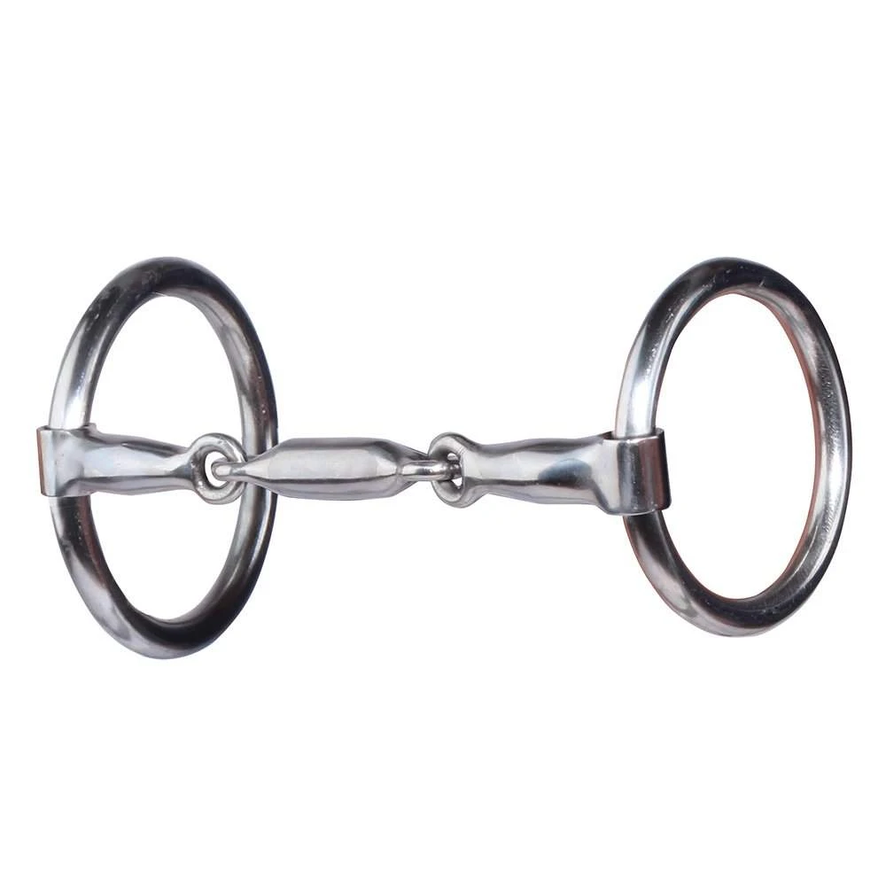 Professionals Choice Pro Three Piece O-Ring Snaffle Bit 3 Professionals Choice Pro Three Piece O-Ring Snaffle Bit