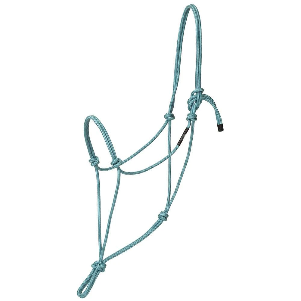 Weaver Leather Small Horse Silvertip Big Sky Rope Halter 7 Weaver Leather Small Horse Silvertip Big Sky Rope Halter - Image 5