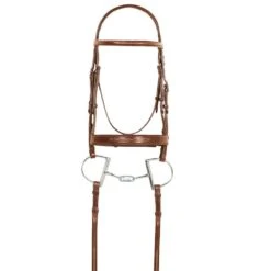 Pessoa Pro Fancy Wide Nose Bridle -Western Cowboy Supplies 222428 703494