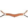 Martin Saddlery 4' Quilted Stamp Natural Roughout Steer Roper Breast Collar -Western Cowboy Supplies 226739 720505