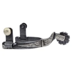 Professionals Choice 1/2in Engraved Scroll Spur