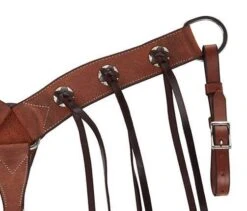NRS Roughout Tassel Breast Collar -Western Cowboy Supplies 233528 748016