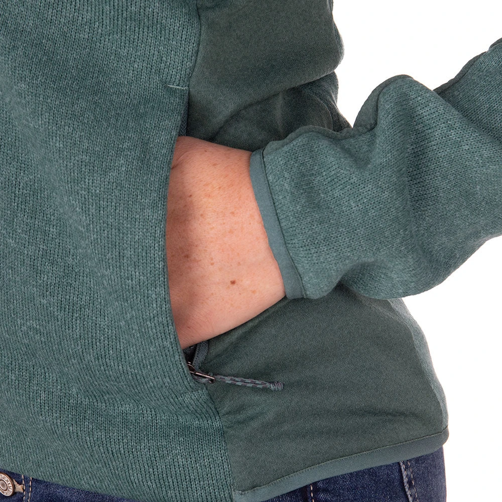 Patagonia Women`s Green Better Sweater Jacket 5 Patagonia Women`s Green Better Sweater Jacket - Image 3