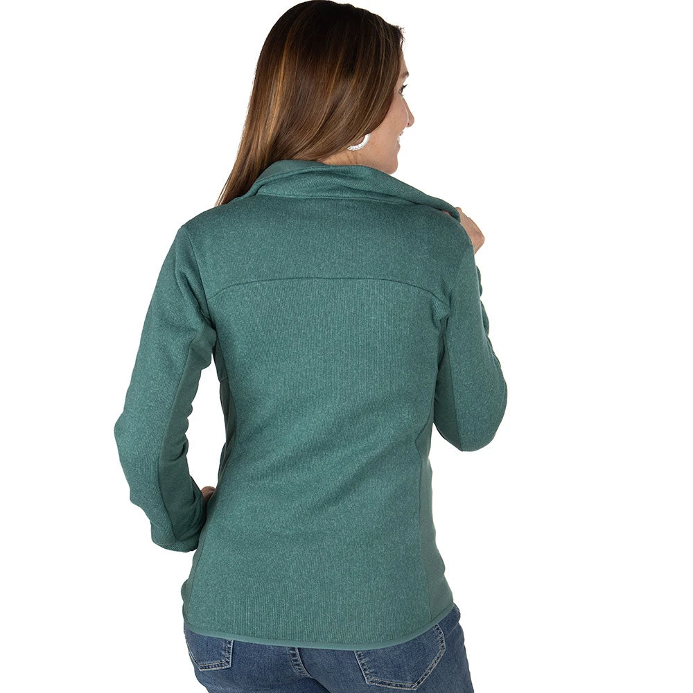 Patagonia Women`s Green Better Sweater Jacket 7 Patagonia Women`s Green Better Sweater Jacket - Image 5