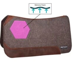 Reinsman Maximum Pressure Relief Therapeutic Felt Saddle Pad -Western Cowboy Supplies 31100 2