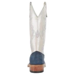 Anderson Bean Women`s AB Ride Ready Blue Safari Shark 13in Shell Luster Top -Western Cowboy Supplies 332282 4