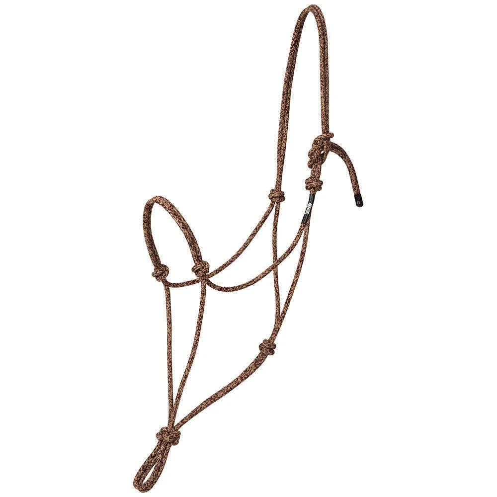 Weaver Leather Small Horse Silvertip Big Sky Rope Halter 5 Weaver Leather Small Horse Silvertip Big Sky Rope Halter - Image 3