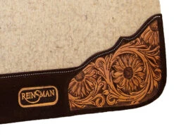 Reinsman 3/4 Inch Limited Edition Apex Sunflower Fields Contour Felt Saddle Pad -Western Cowboy Supplies 37030 LE3 3