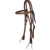 Nrs Tack Oiled Straight Browband Headstall -Western Cowboy Supplies 38342 default l