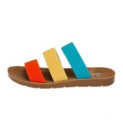 Corkys Footwear Womens Corkys Dafne Multi Slide -Western Cowboy Supplies 41 5113 MULTI 6655