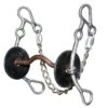 Reinsman Martha Josey Go Around Low Port Mullen Gag Bit -Western Cowboy Supplies 58398 default l