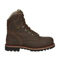 Chippewa Footwear Men's 8` RADOR EARTHQUAKE BROWN -Western Cowboy Supplies 73208 4