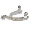 Weaver Leather Ladies Floral German Silver Spur -Western Cowboy Supplies 76639 default l