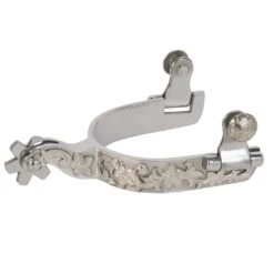 Weaver Leather Ladies Floral German Silver Spur