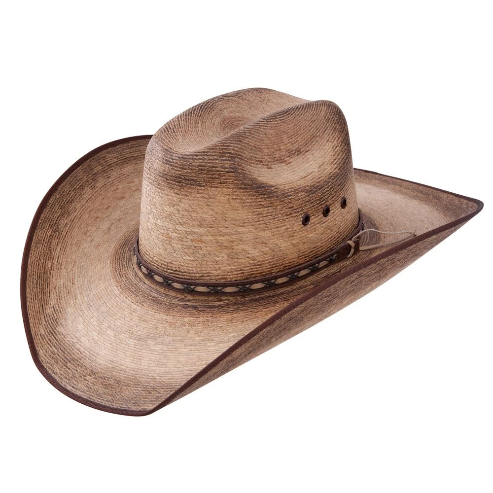 Resistol Amarillo Sky Palm 4-1/8in. Brim Straw Cowboy Hat 3 Resistol Amarillo Sky Palm 4-1/8in. Brim Straw Cowboy Hat