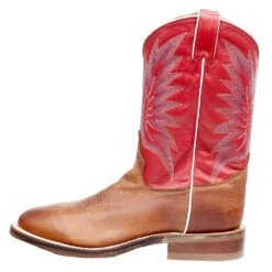 Tony Lama Men`s Tony Lama Brayden Cedar Brown 11in. TImeless Red Top Round Toe -Western Cowboy Supplies 7884 3 ca7d77b5 dda3 4017 b88b 31ecd9544b9e
