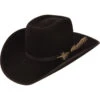 Resistol Youth Holt Jr. B Black Felt Cowboy Hat -Western Cowboy Supplies 8729 default l