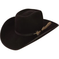 Resistol Youth Holt Jr. B Black Felt Cowboy Hat
