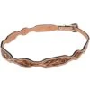 Austin Accent Inc. Natural Leather Scroll W/Buckle Hat Band -Western Cowboy Supplies 89135 default l