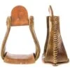 NRS Bell Overshoe Rawhide 4 Inch By 6 Inch Stirrup -Western Cowboy Supplies 89234 default l