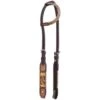 Rafter T Ranch Company Painted Sunflower Single Ear Headstall