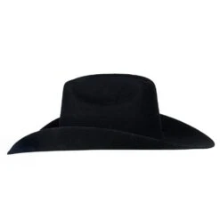 Youth M+F Black 3 3/4in. Brim Cattlemans Felt Hat -Western Cowboy Supplies A7210201 L 2